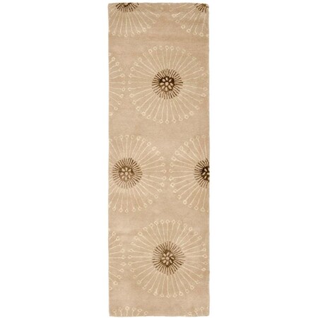Safavieh Soho Hand Tufted Runner Rug, Beige and Brown - 2 ft.-6 in. x 6 ft. SOH821A-26